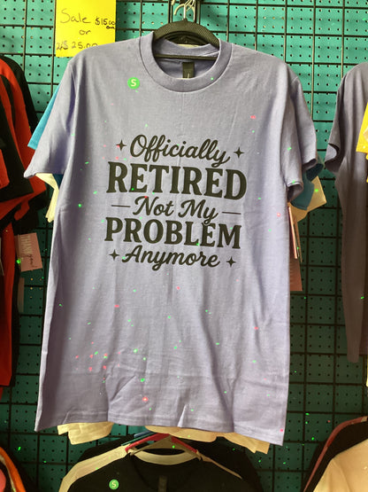 Officially Retired ￼