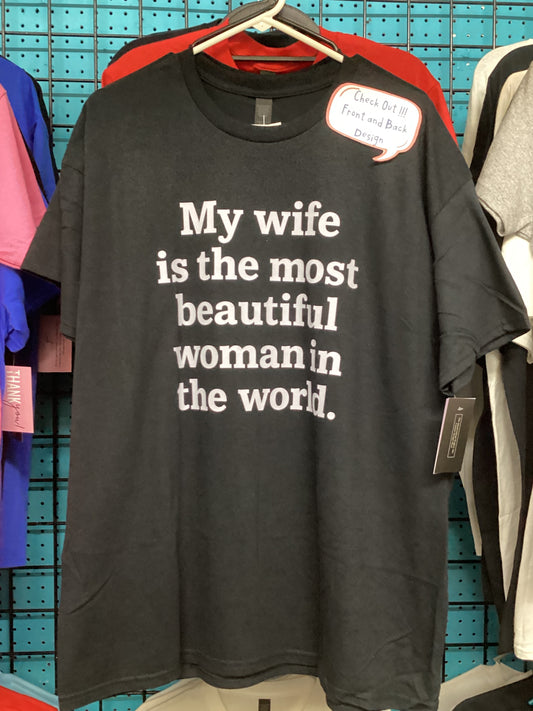 Most beautiful wife.